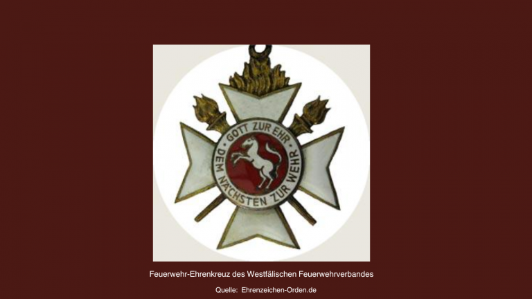 Die Feuerwehr in Westfalen